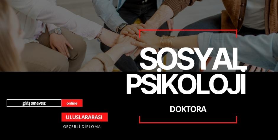 Doktora (Sosyal Psikoloji)