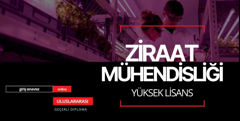 Ziraat Mühendisliği YL